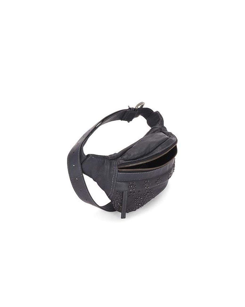 Free People Black Ana Adorned Sling Bag