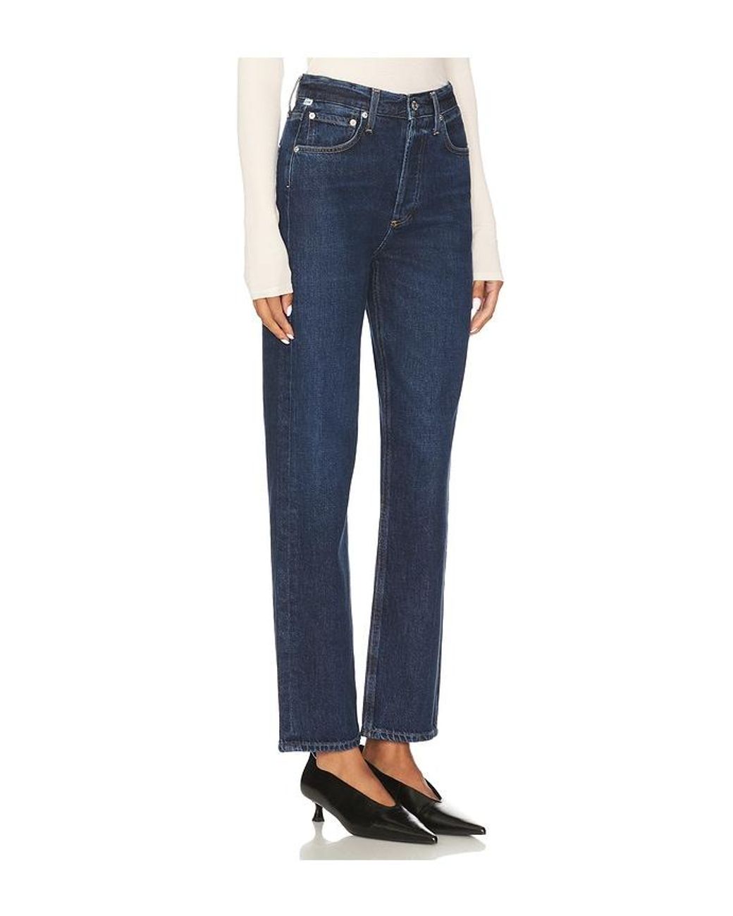 Citizens of Humanity Blue Blaine Vintage Straight Jeans