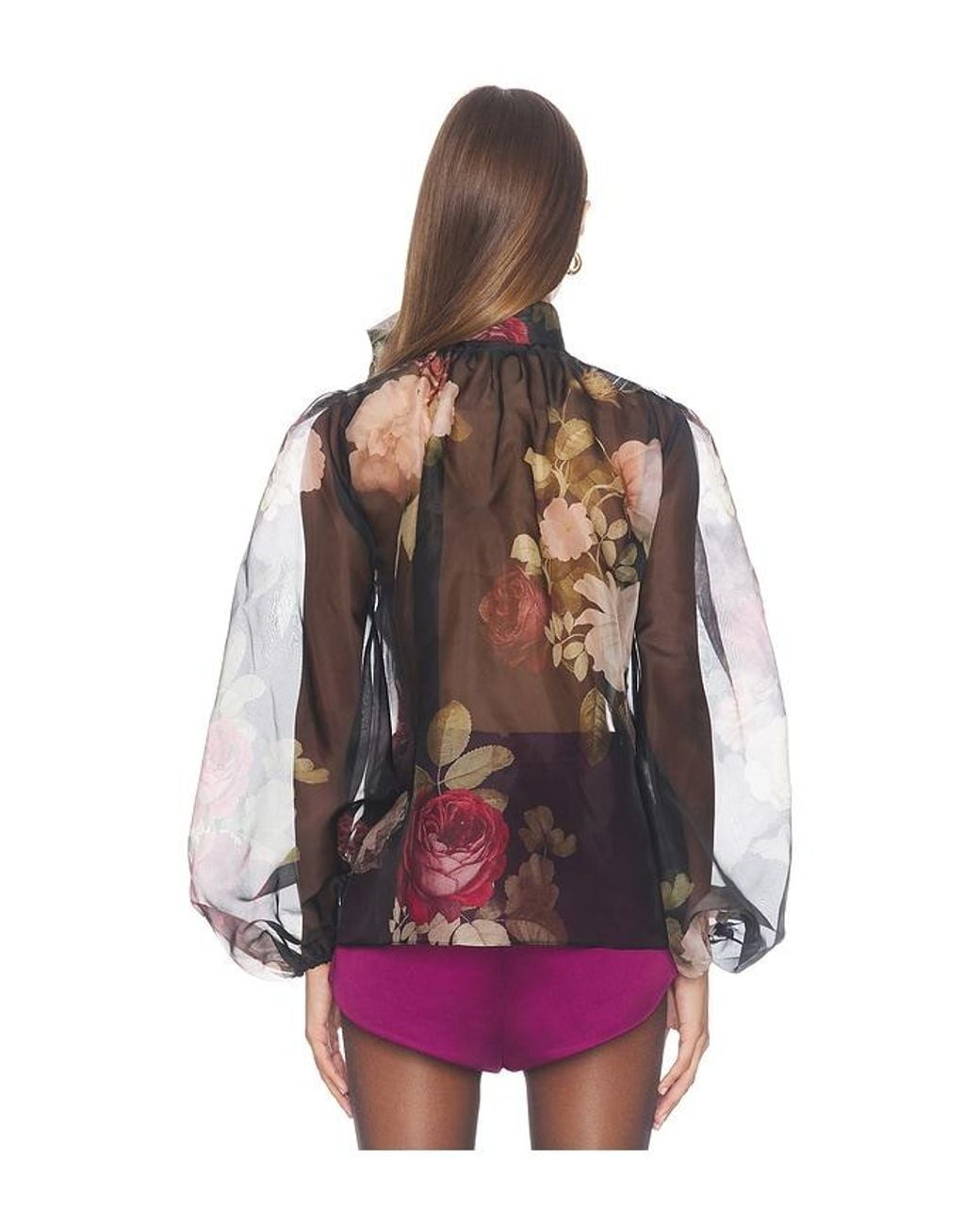 retroféte Multicolor Peregrine Blouse