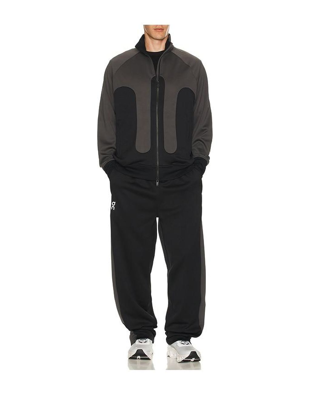 On Shoes Black X Ik Track Jacket for men