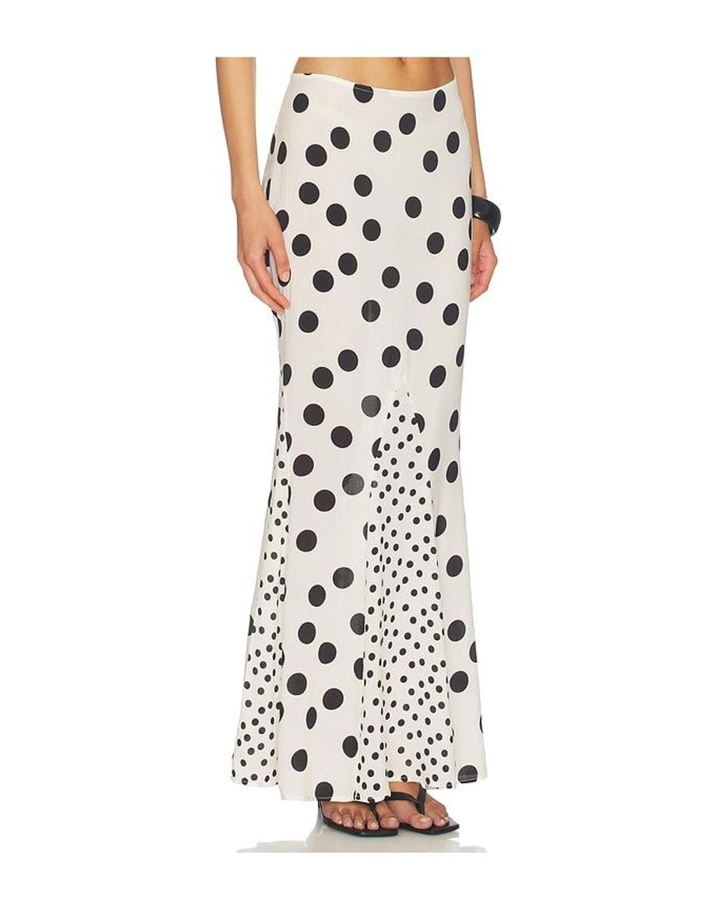 Tularosa White Ekin Maxi Skirt
