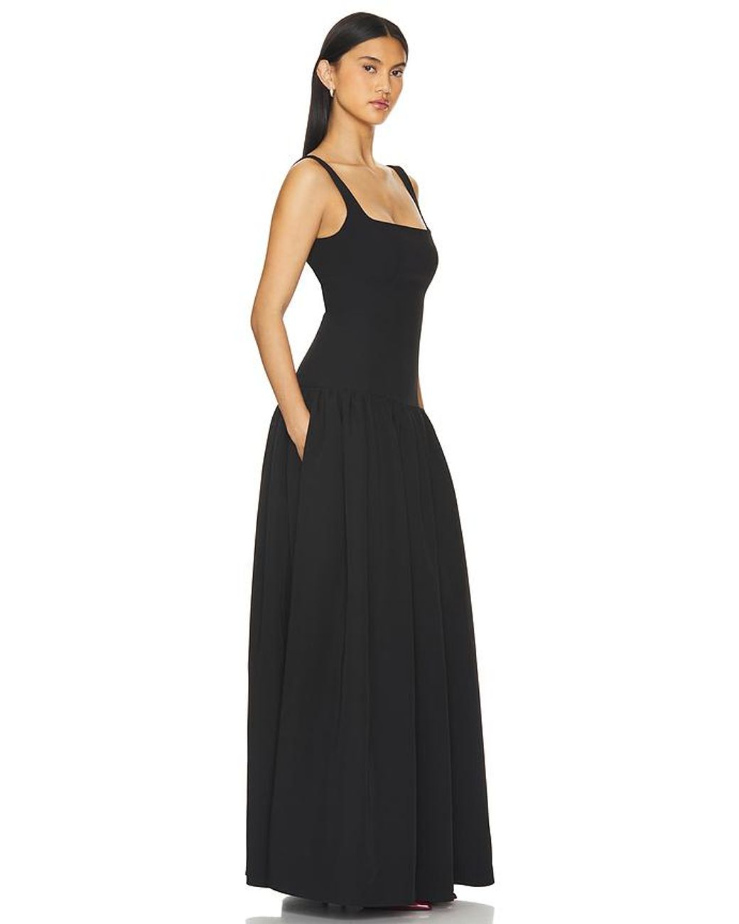 Lovers + Friends Aria Maxi Dress in Black | Lyst UK