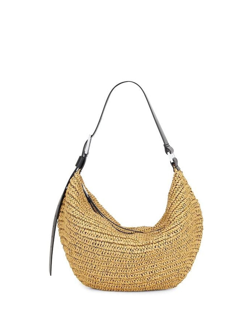 AllSaints Metallic Luna Paper Shoulder Bag