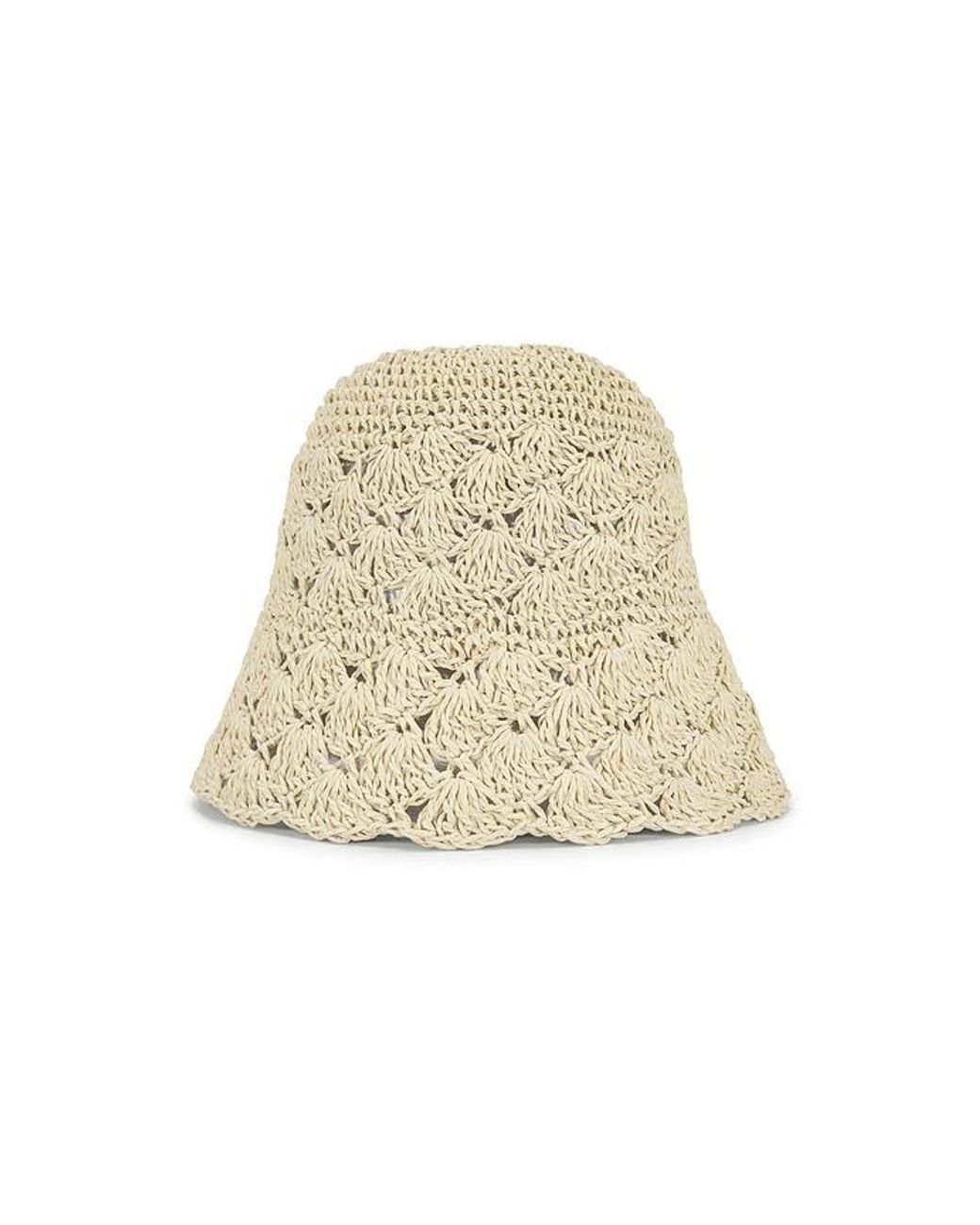 Lovers + Friends Natural Cori Raffia Hat