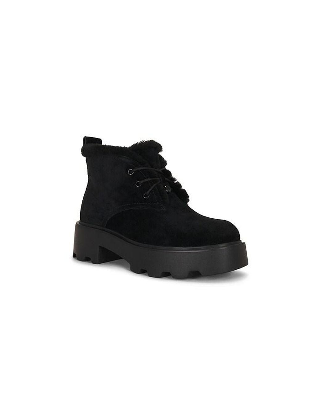 Tory Burch Black Desert Shearling Boot