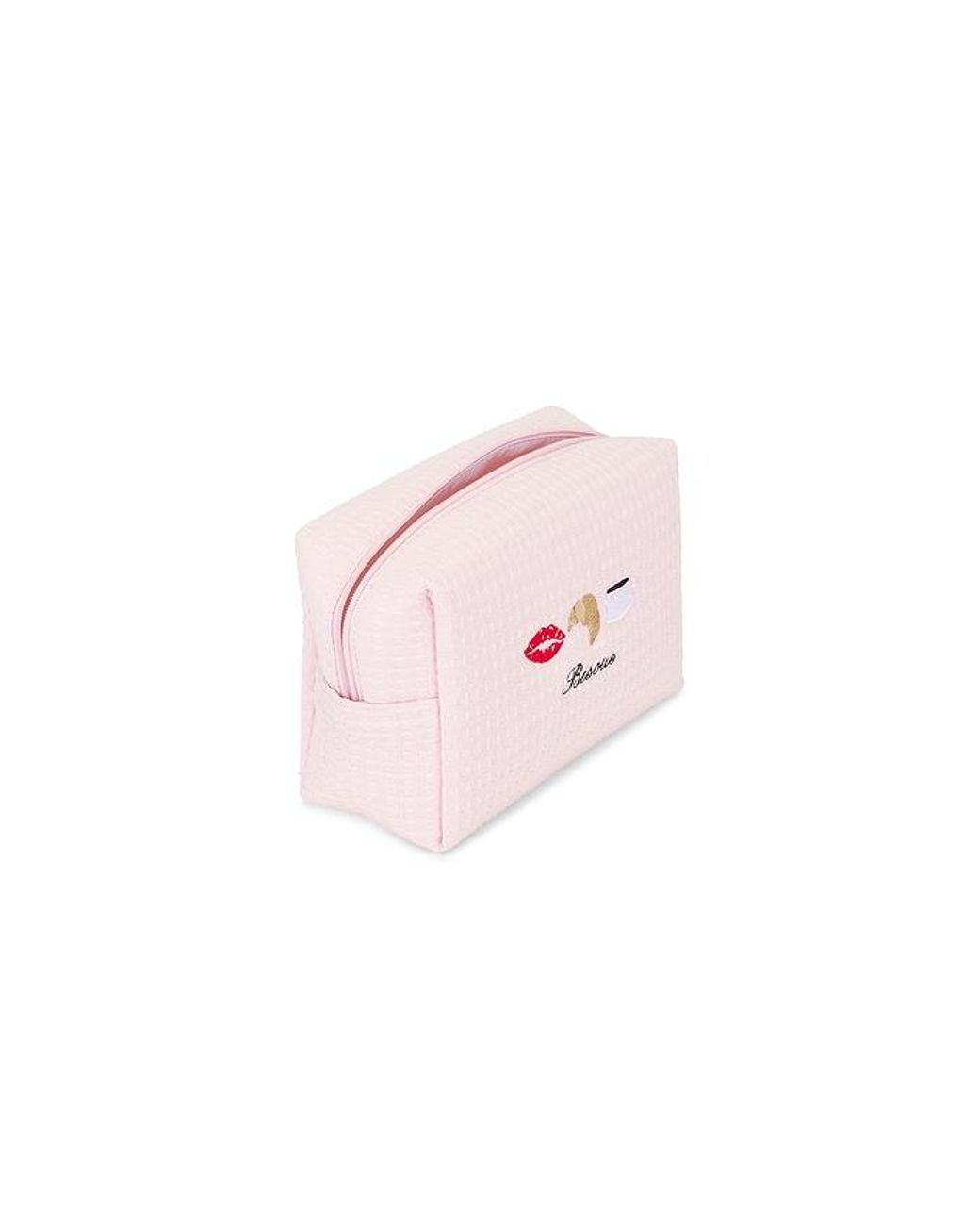 Abode Pink Bisous Waffle Pouch