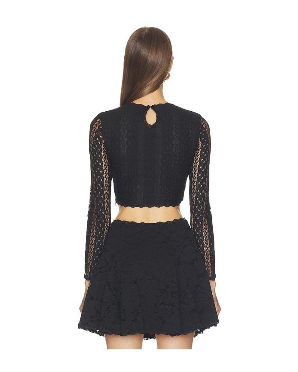 Charo Ruiz Black Beatrice Top