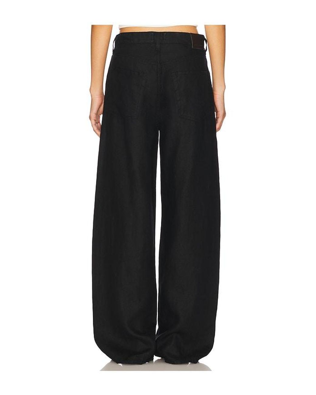 Citizens of Humanity Black Brynn Drawstring Trouser