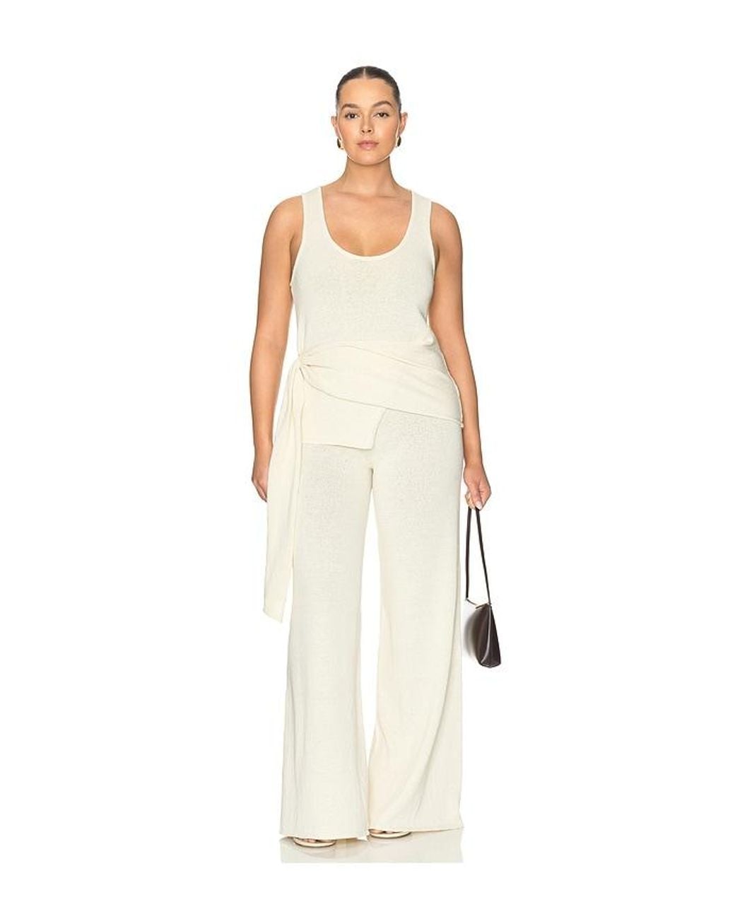 L'academie White 'Academie Lilyann Knit Pant