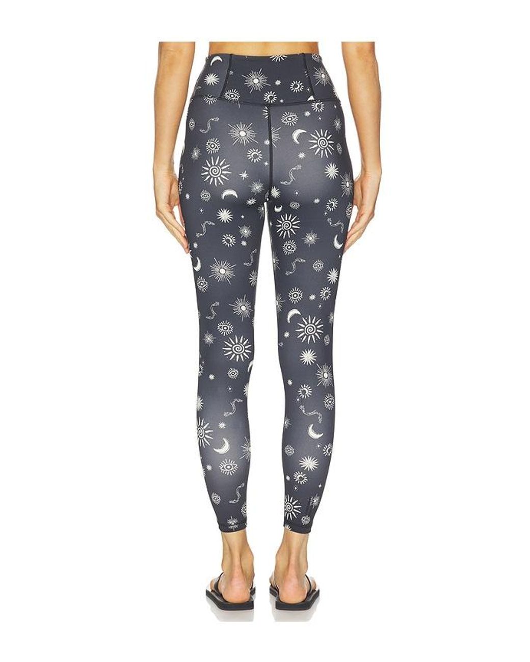 Spiritual Gangster Blue Solstice Lotus 7/8 Legging