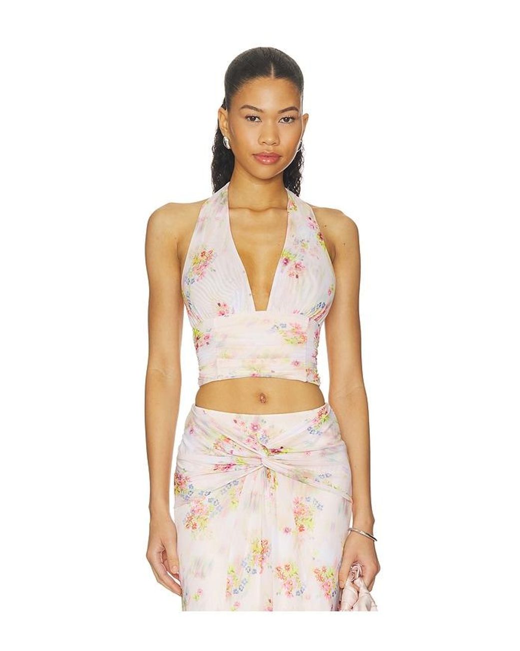 Gabriella Top en Multi AFRM en coloris Natural