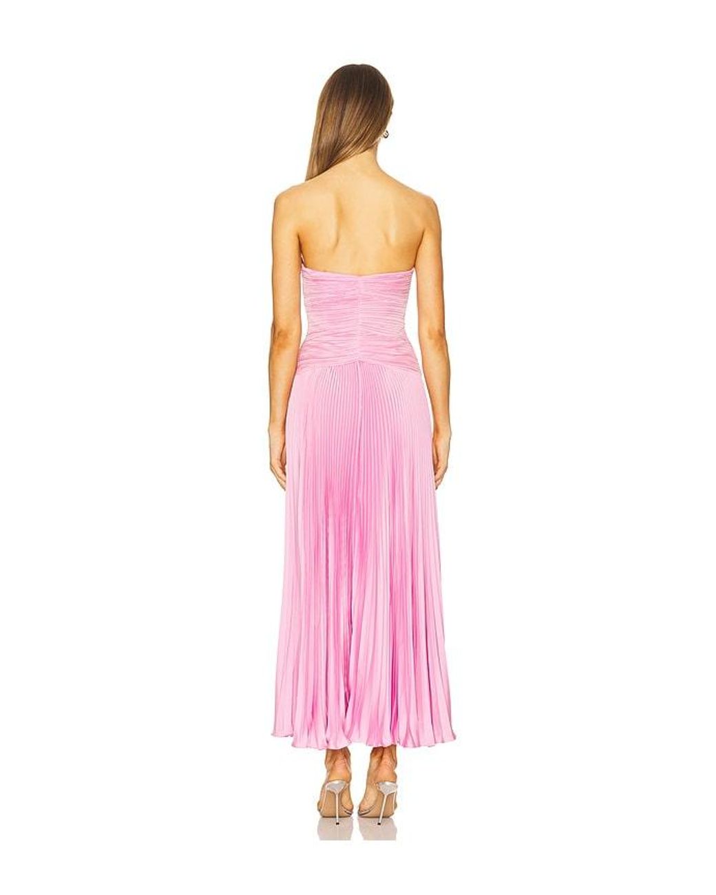 AMUR Pink Carolynn Maxi Dress