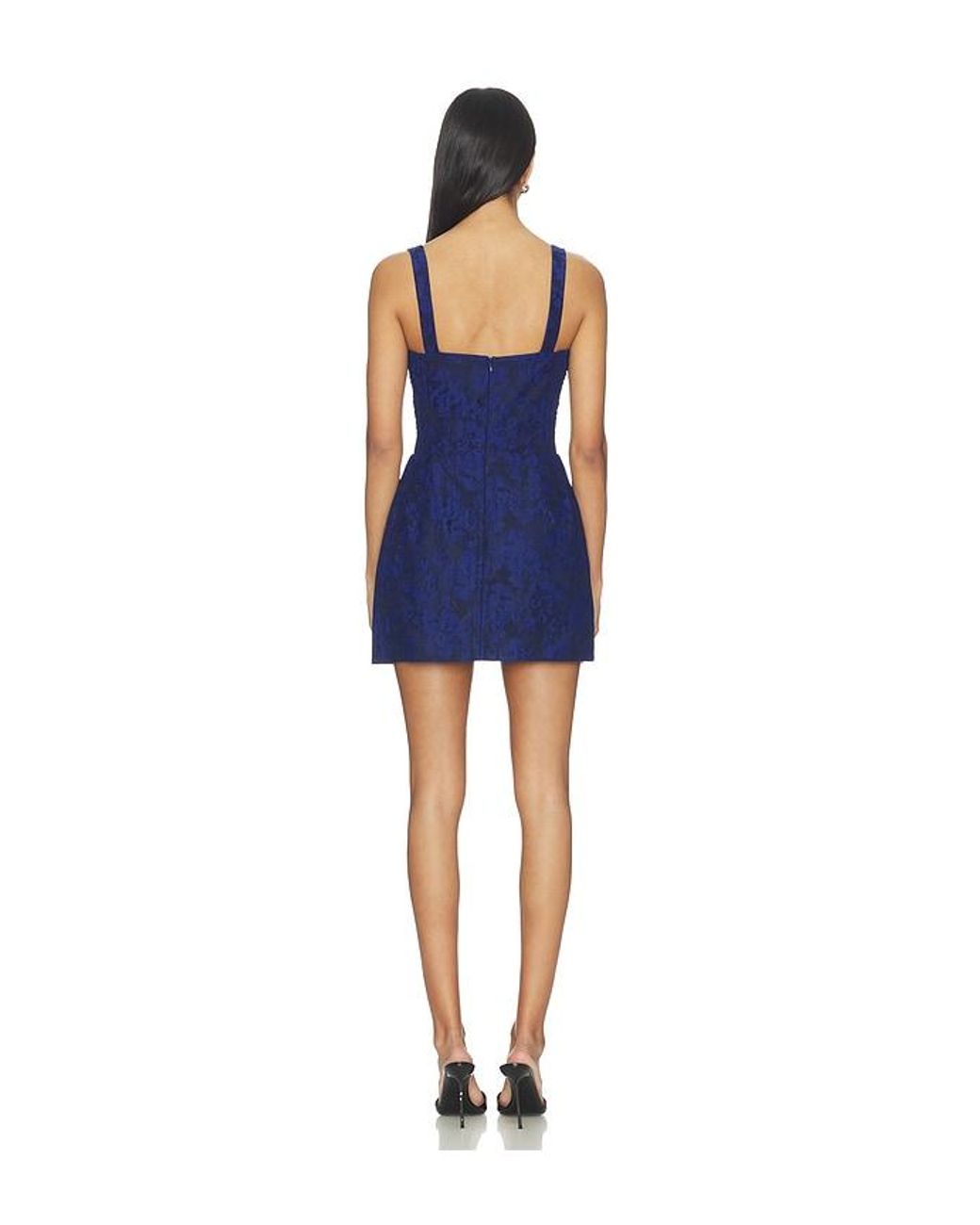 Amanda Uprichard Blue Judie Romper