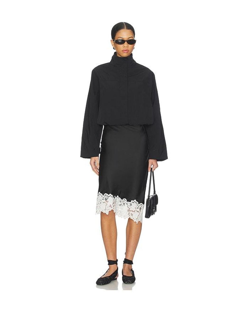 Lioness Black Shoreline Windbreaker