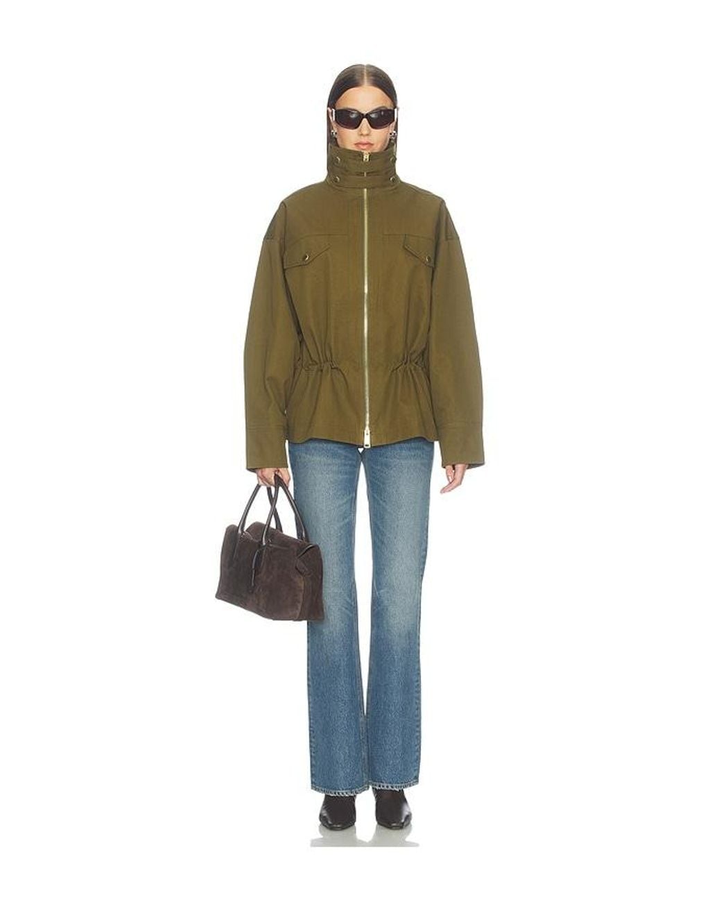 Camila Coelho Green Margo Jacket