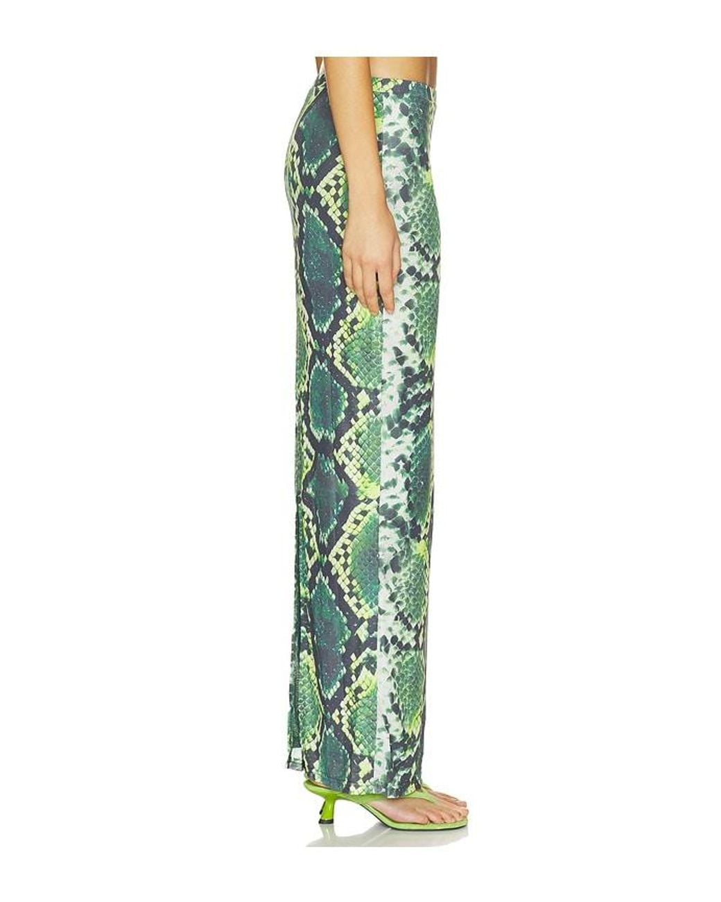 BY.DYLN Green Maddox Skirt