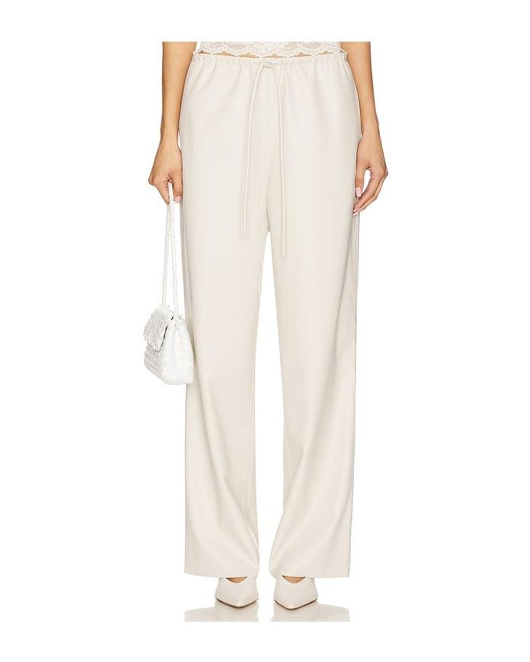 Lamarque White Faith Pants