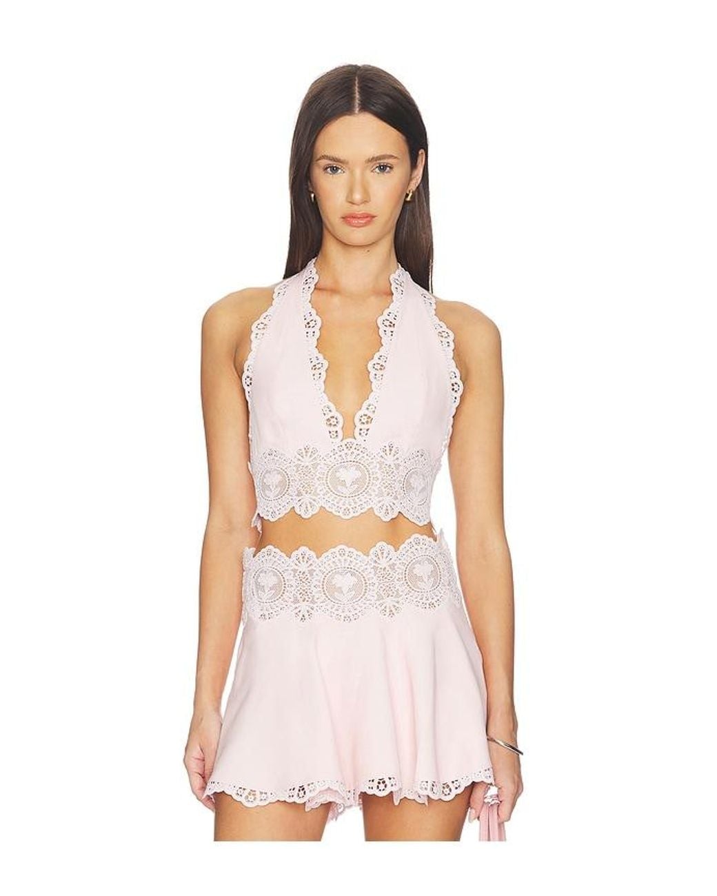retroféte Multicolor Kismet Top