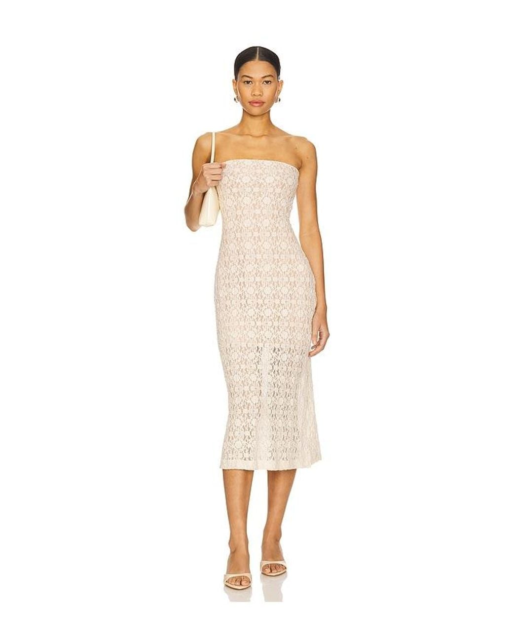 Cami NYC White Castela Dress