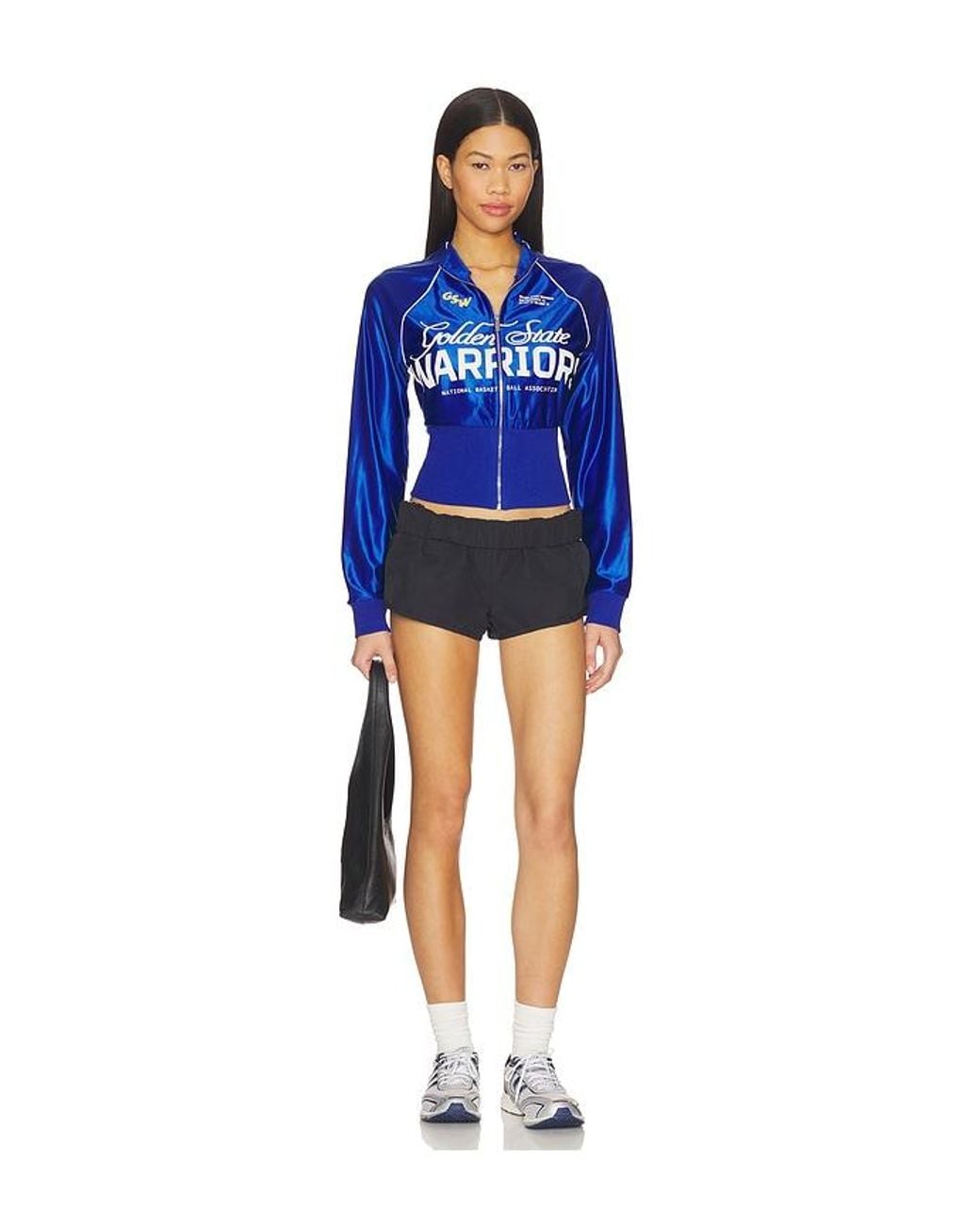 OFF SEASON Blue Cropped Track Jacket