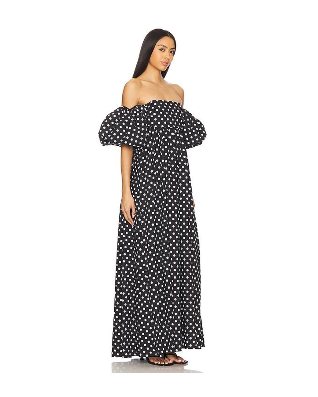 Maxivestido Emilia En Color Negro Talla (También En Xs) Caroline Constas de color Black