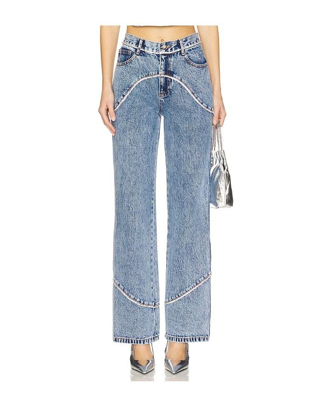 retroféte Blue Izzie Jeans
