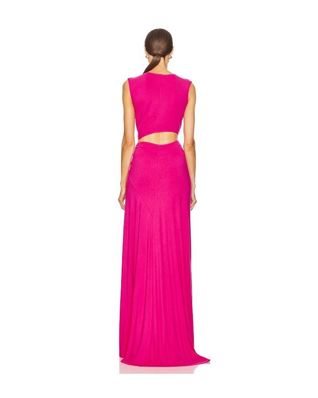 Sid Neigum Pink Triple Loop Knit Dress