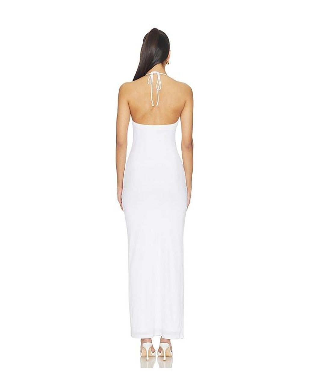 superdown White Nebula Maxi Dress