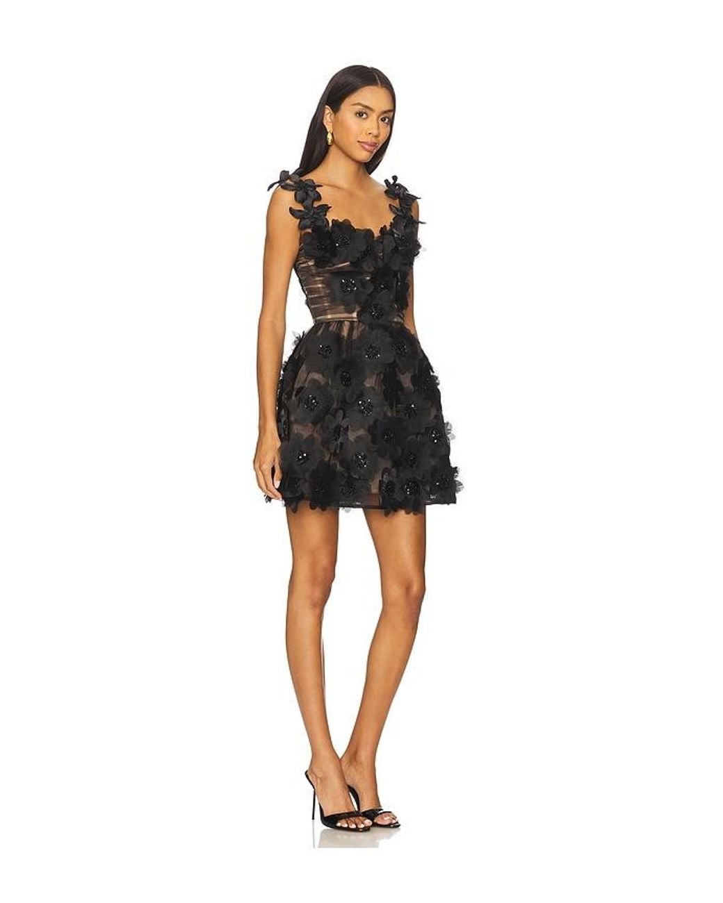 Bronx and Banco Black Rosalie Noir Mini Dress