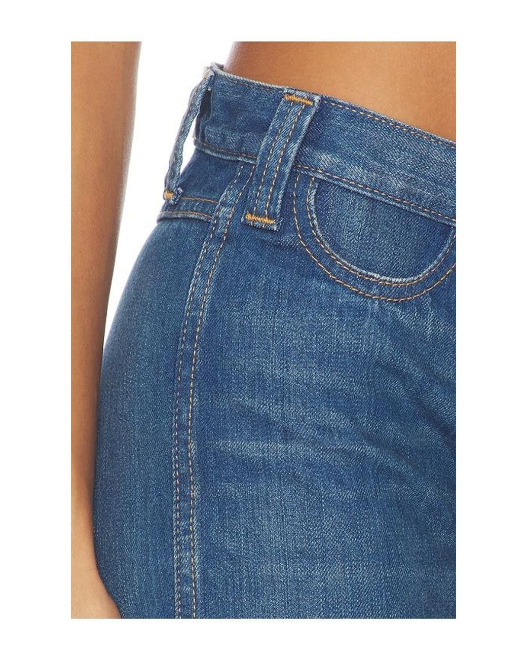Re/done Blue Lou Wide Leg Jeans
