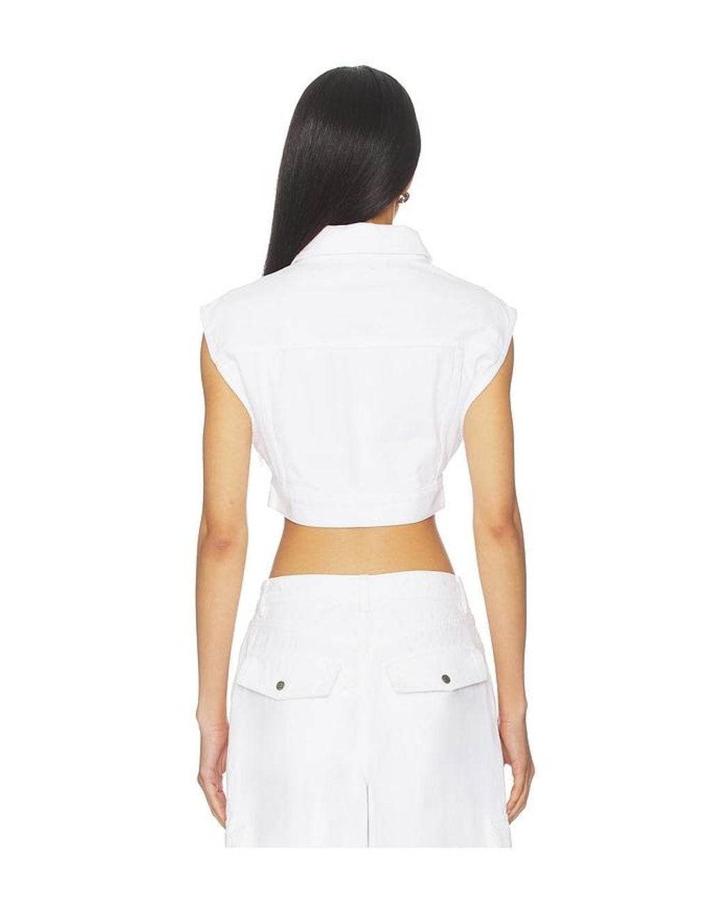 Ksubi White Trucker Vest