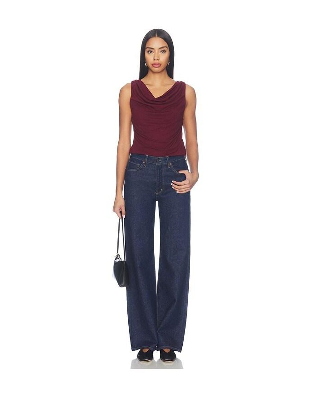 Madison The Label Blue Zaria Top