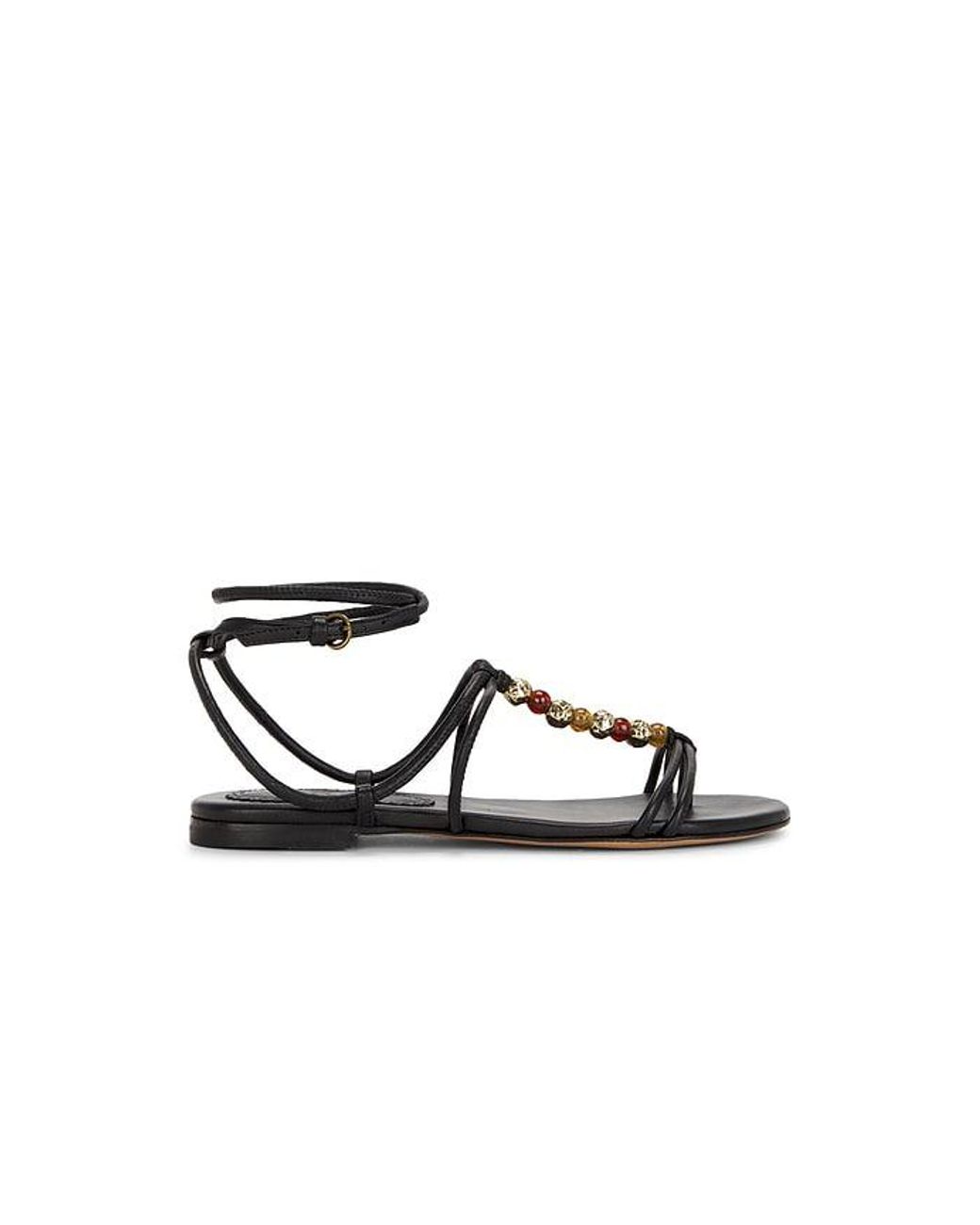Isabel Marant Black Yctoria Sandal