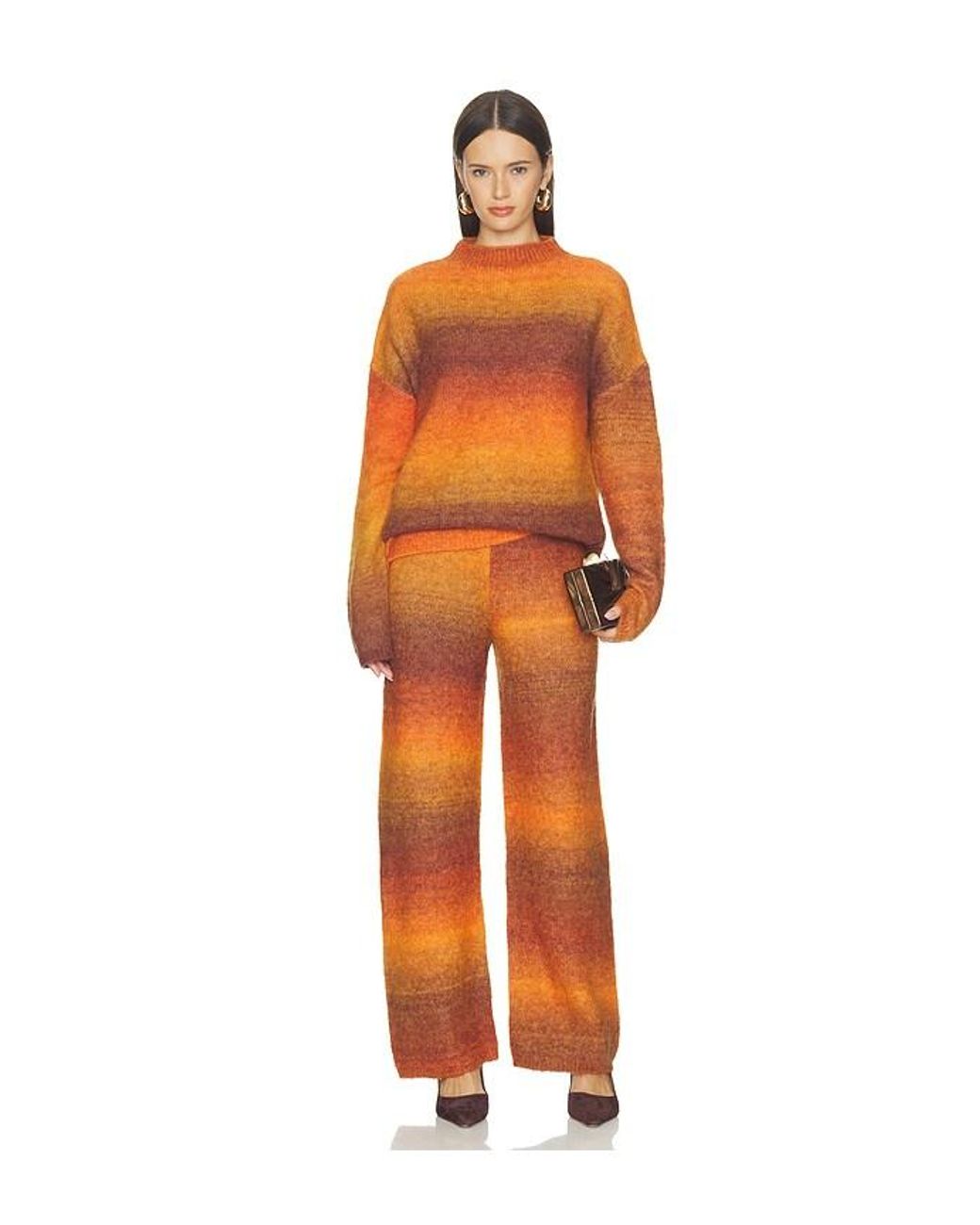 Cult Gaia Orange Linnet Pant