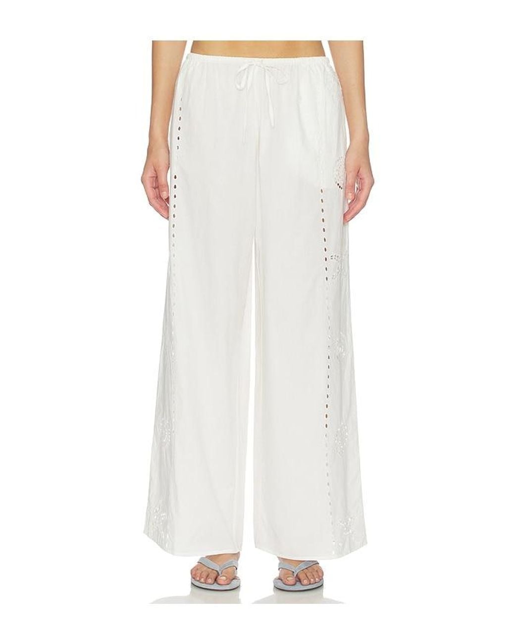 Tularosa White Nora Pant