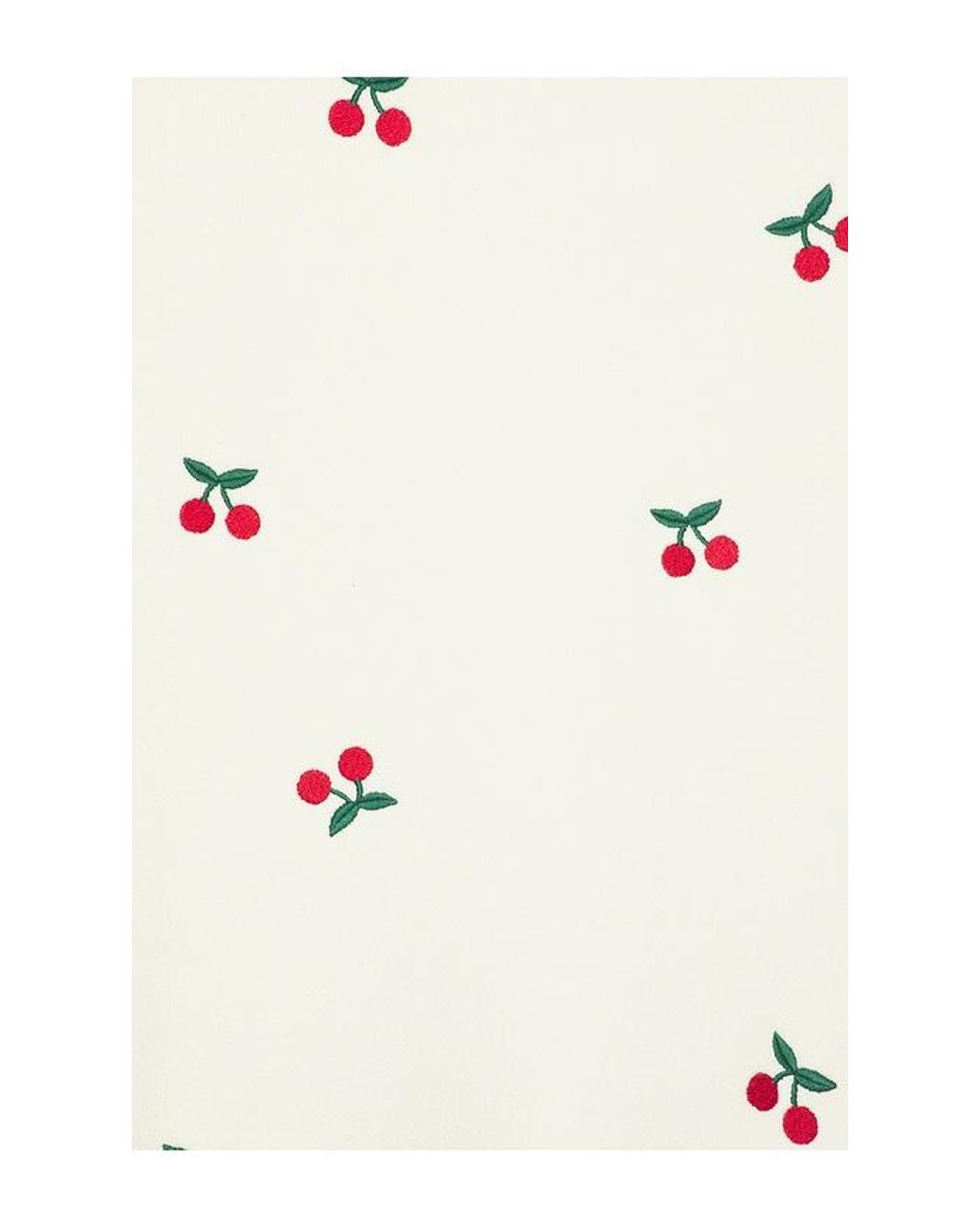 MAJORELLE White Gennie Cherry Mini Dress