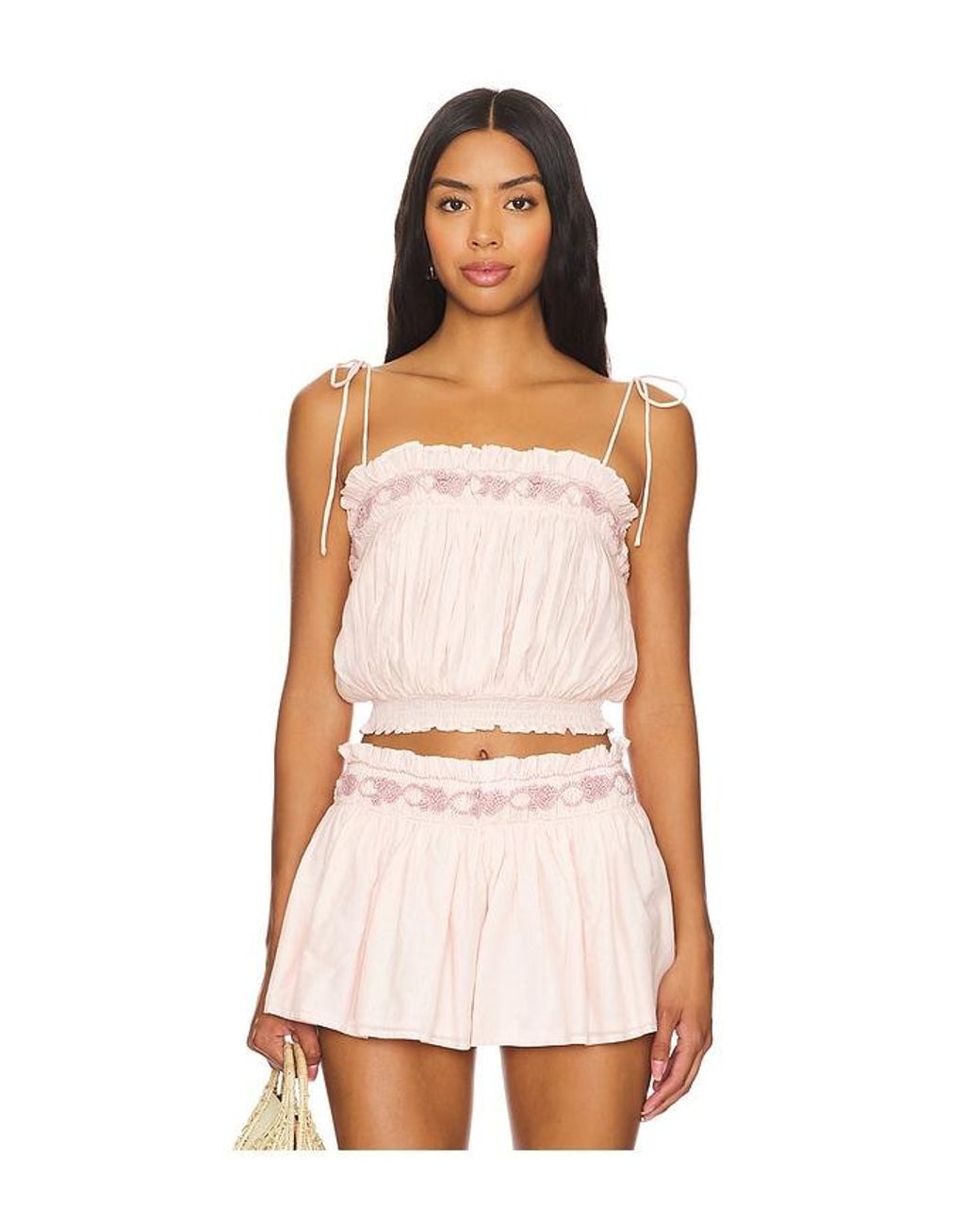 Tularosa White Brittney Top
