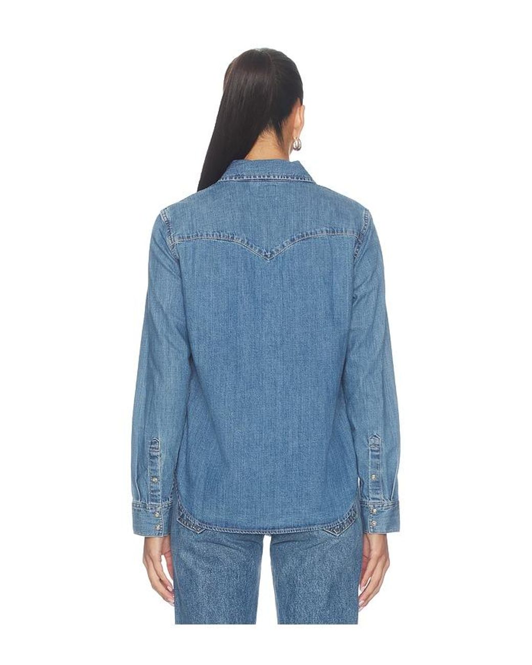 Levi's Blue Heritage Western Denim Shirt