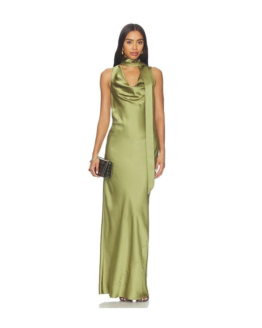 Amanda Uprichard Multicolor Paula Maxi Dress