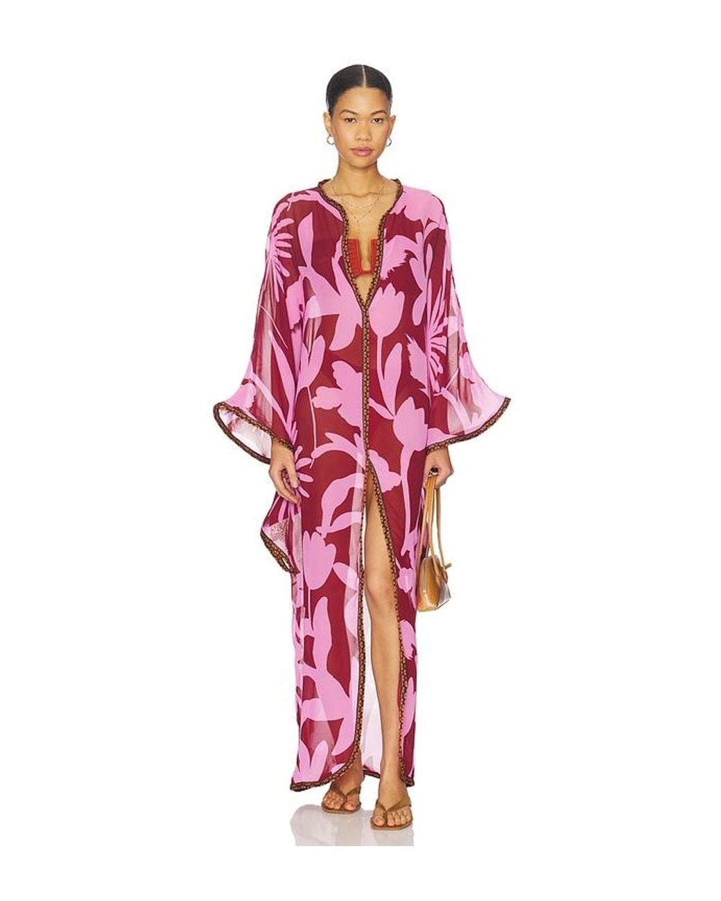 Eywasouls Malibu Red Jaya Dress