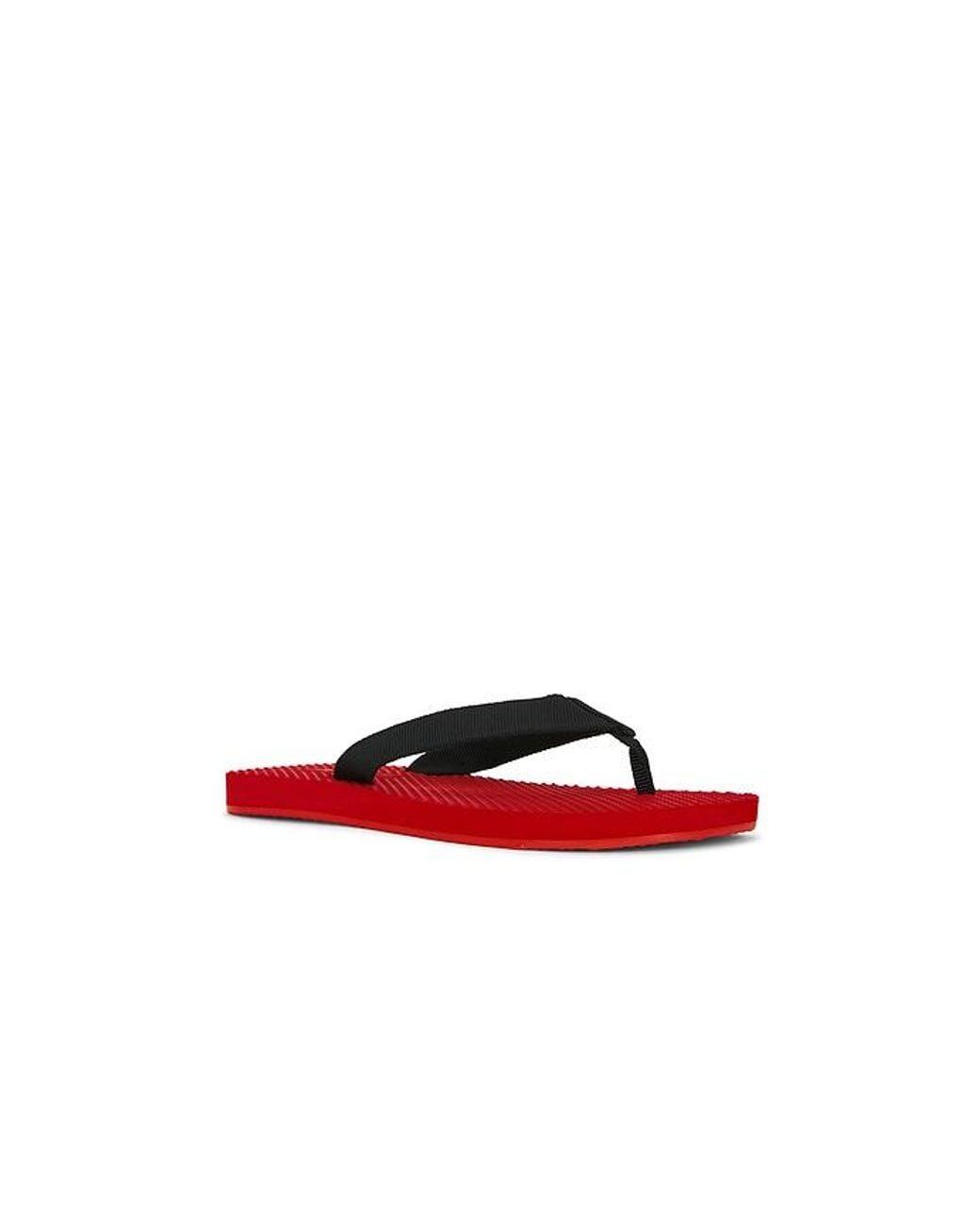 Raye Red Cane Flip Flop