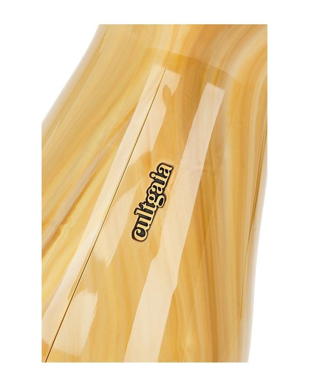 Cult Gaia Yellow Dee Dee Clutch