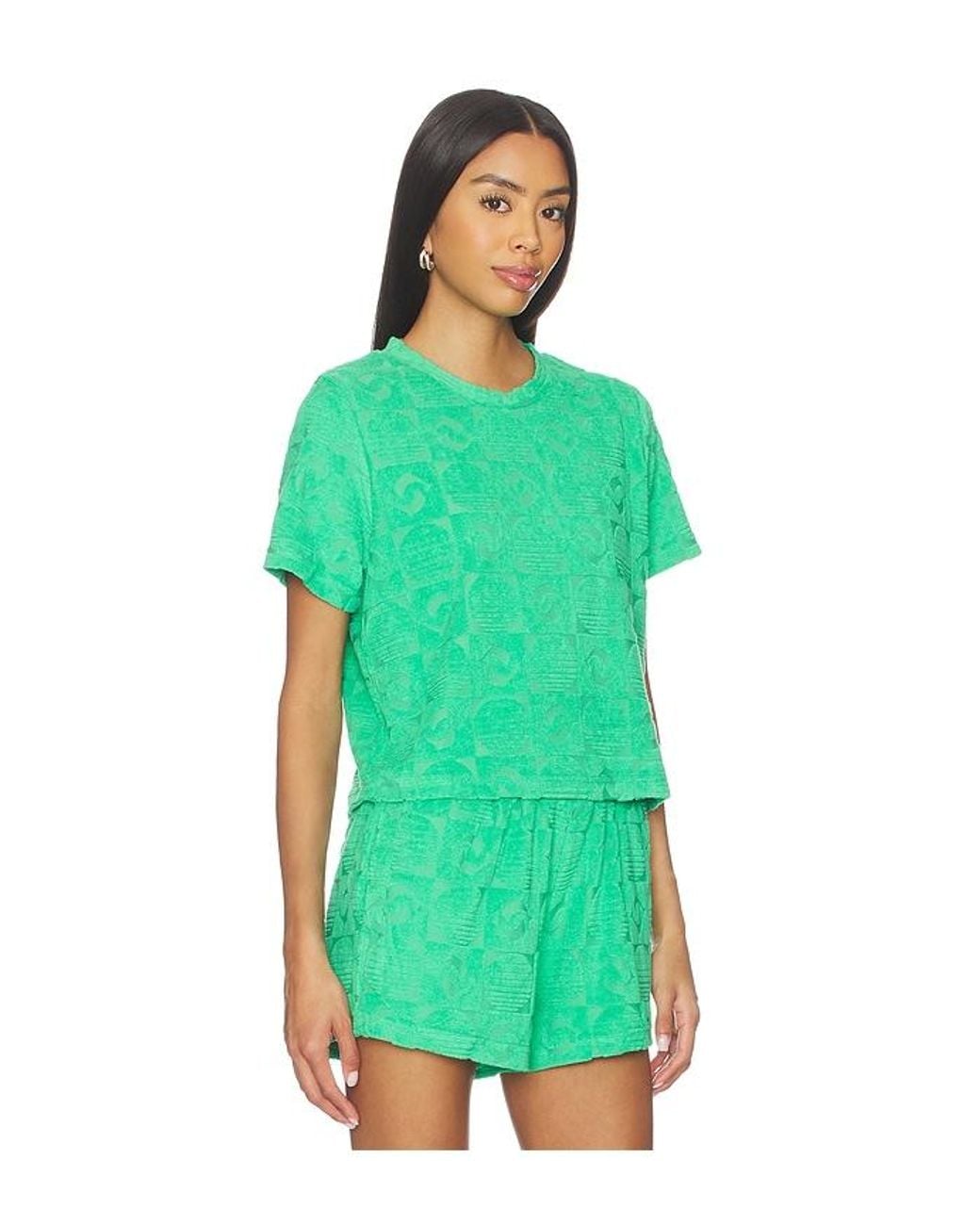 Araminta James Green Cruise Dolphin Terry Top