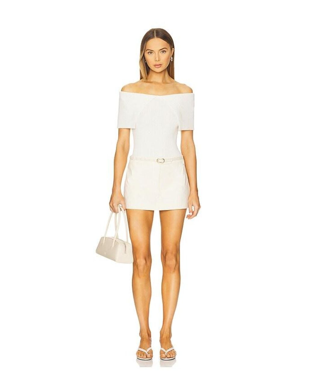 NAADAM White Luxe Cotton Silk Top