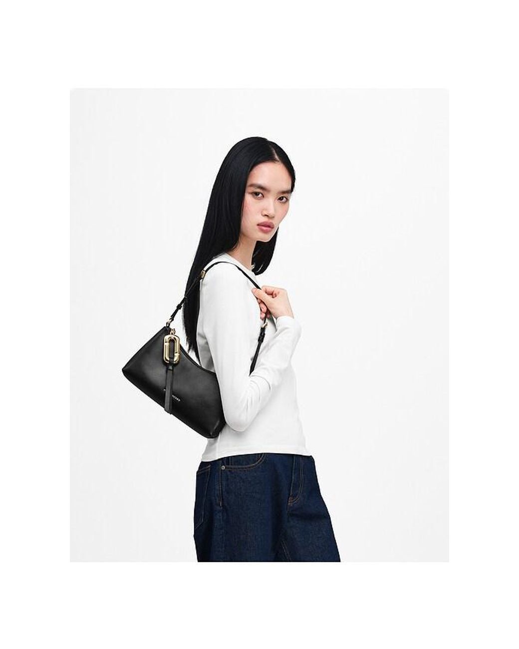Marc Jacobs Black The Pouch Mini Bag