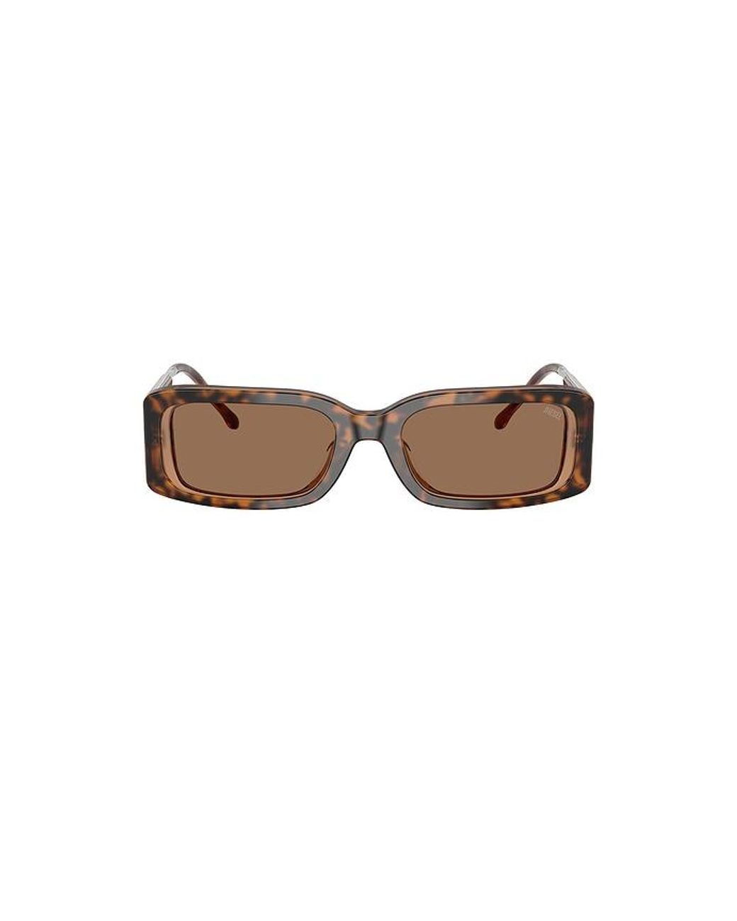 DIESEL Brown Rectangular Sunglasses
