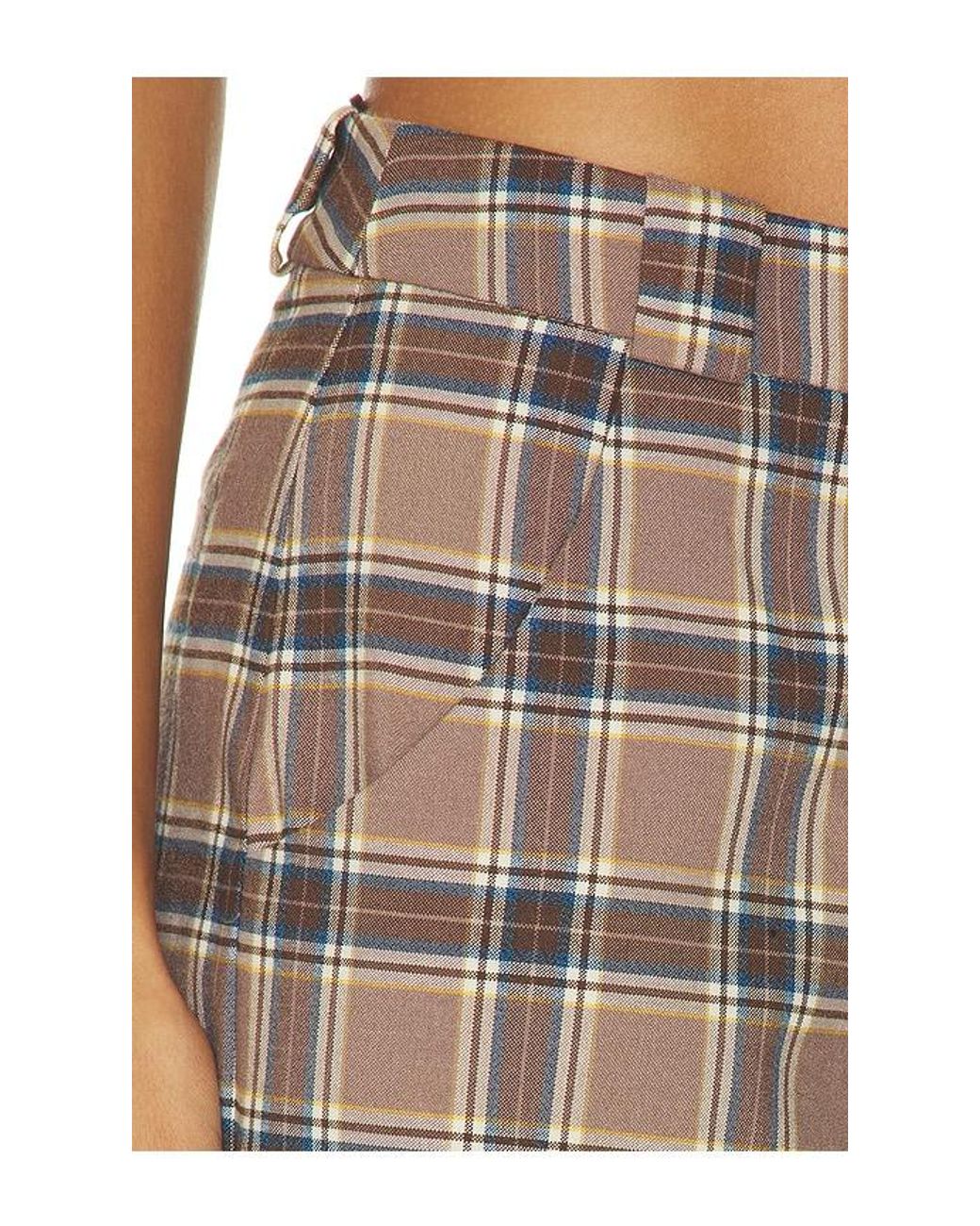 Amanda Uprichard Natural Saddler Pants