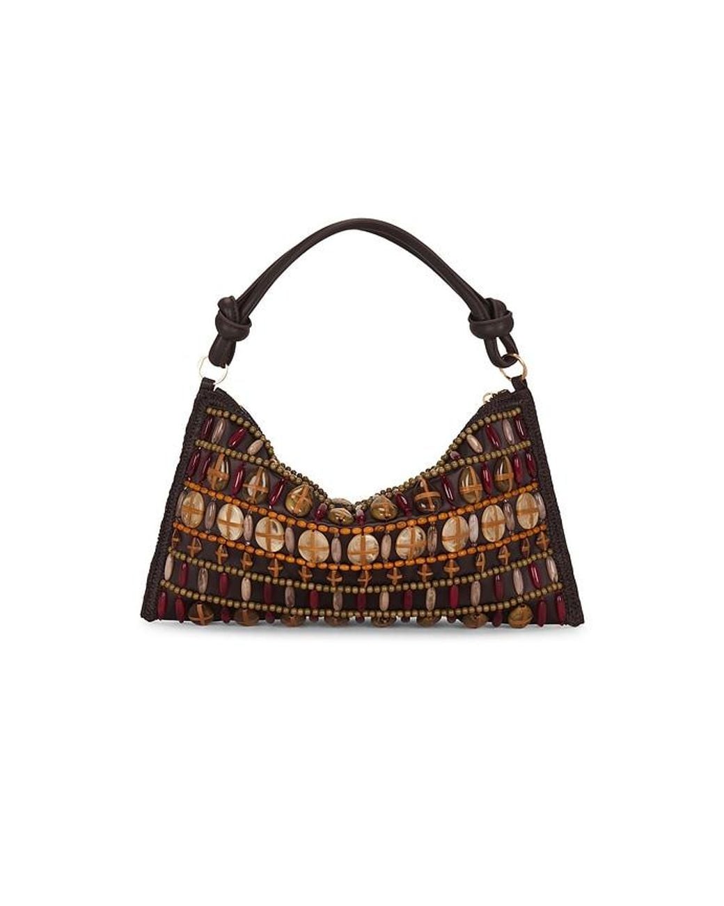 Cult Gaia Brown Hera Mini Shoulder