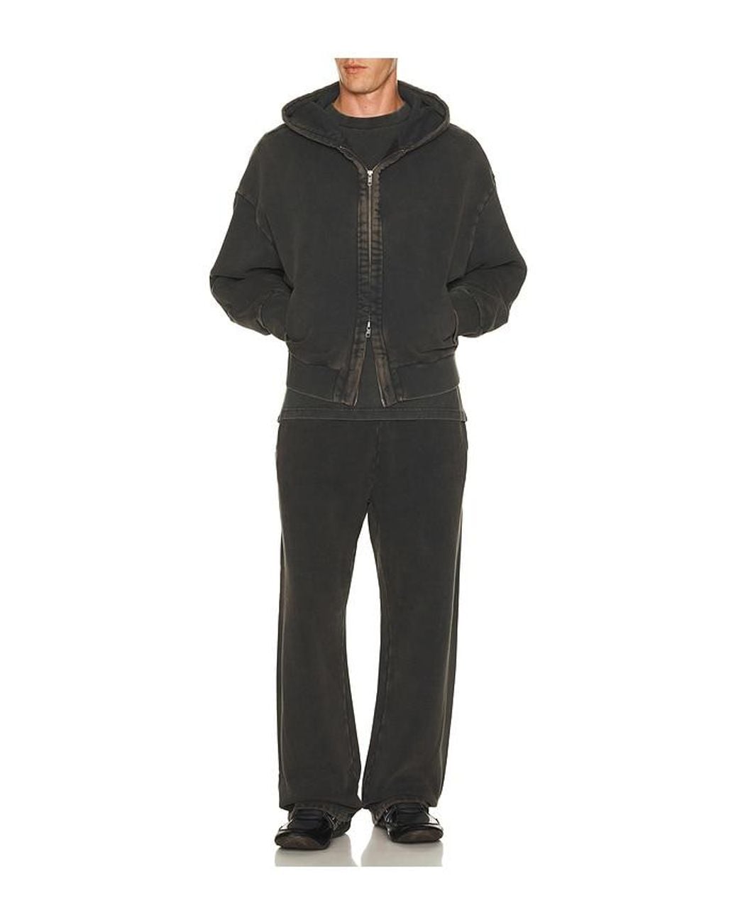 Entire studios Black Standard Tee for men