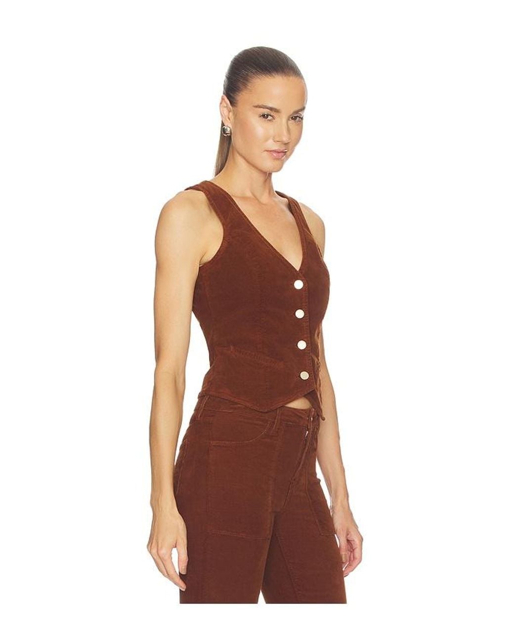 L'Agence Red 'Agence Yelena Vest